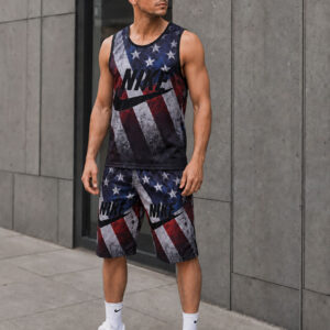 ست تاپ شلوارک Nike مدل USA کد6592