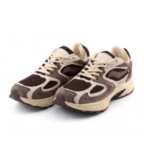 کفش مردانه اسپرت اشبالت قهوه‌ای Saucony مدل 50786