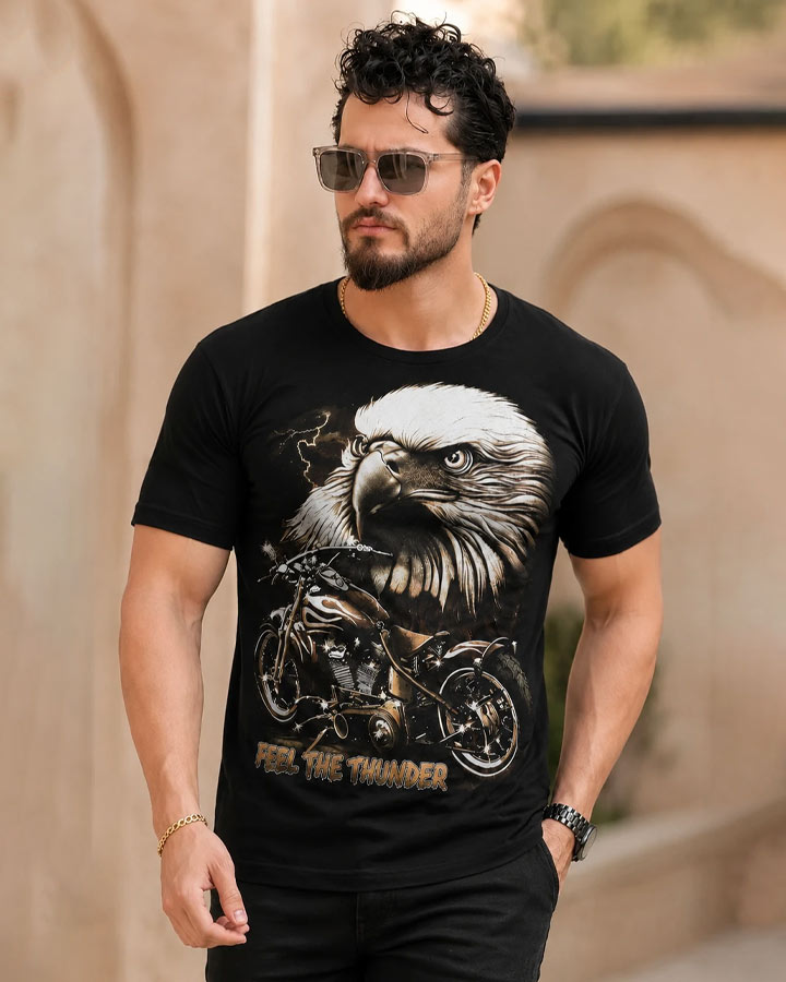 تیشرت مردانه طرح eagle