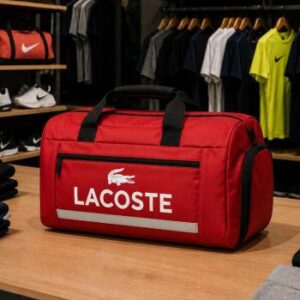 ساک ورزشی مدل LACOSTE ( قرمز )