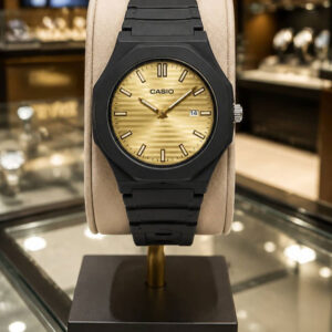 ساعت مردانه CASIO مدل Edek (صفحه طلایی)