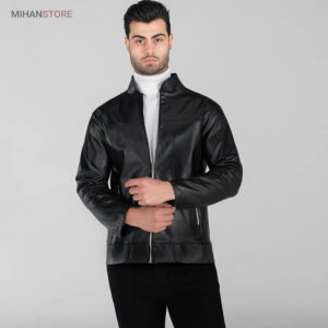 کاپشن طرح چرم مردانه مدل DARMAN