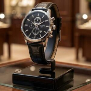 ساعت مردانه cttizen vip (دور نقره ای )