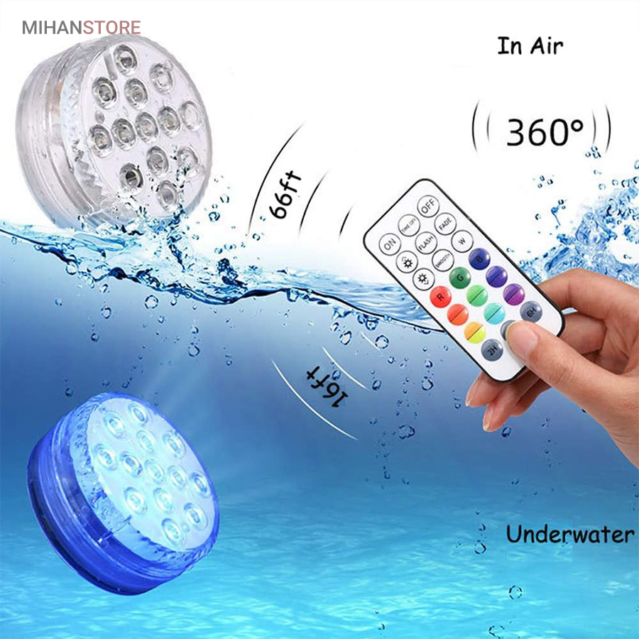چراغ LED ریموت دار ضد آب