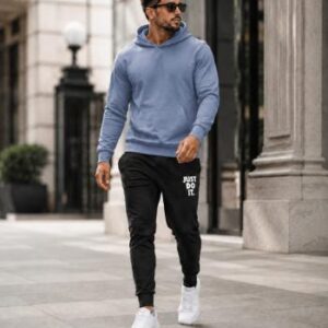 ست سویشرت و شلوار مدل Raymond (طوسی)