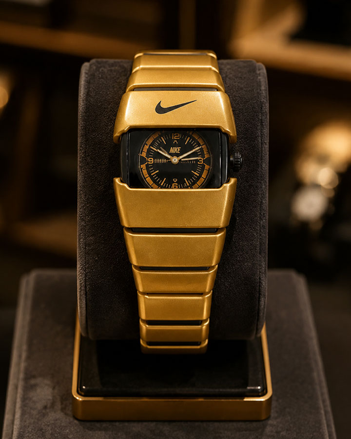 ساعت مچی مدل Nike Dline(طلایی)